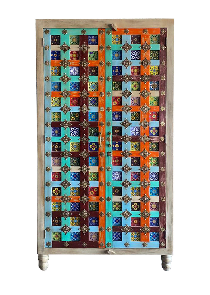 Cages Hand Carved Almirah