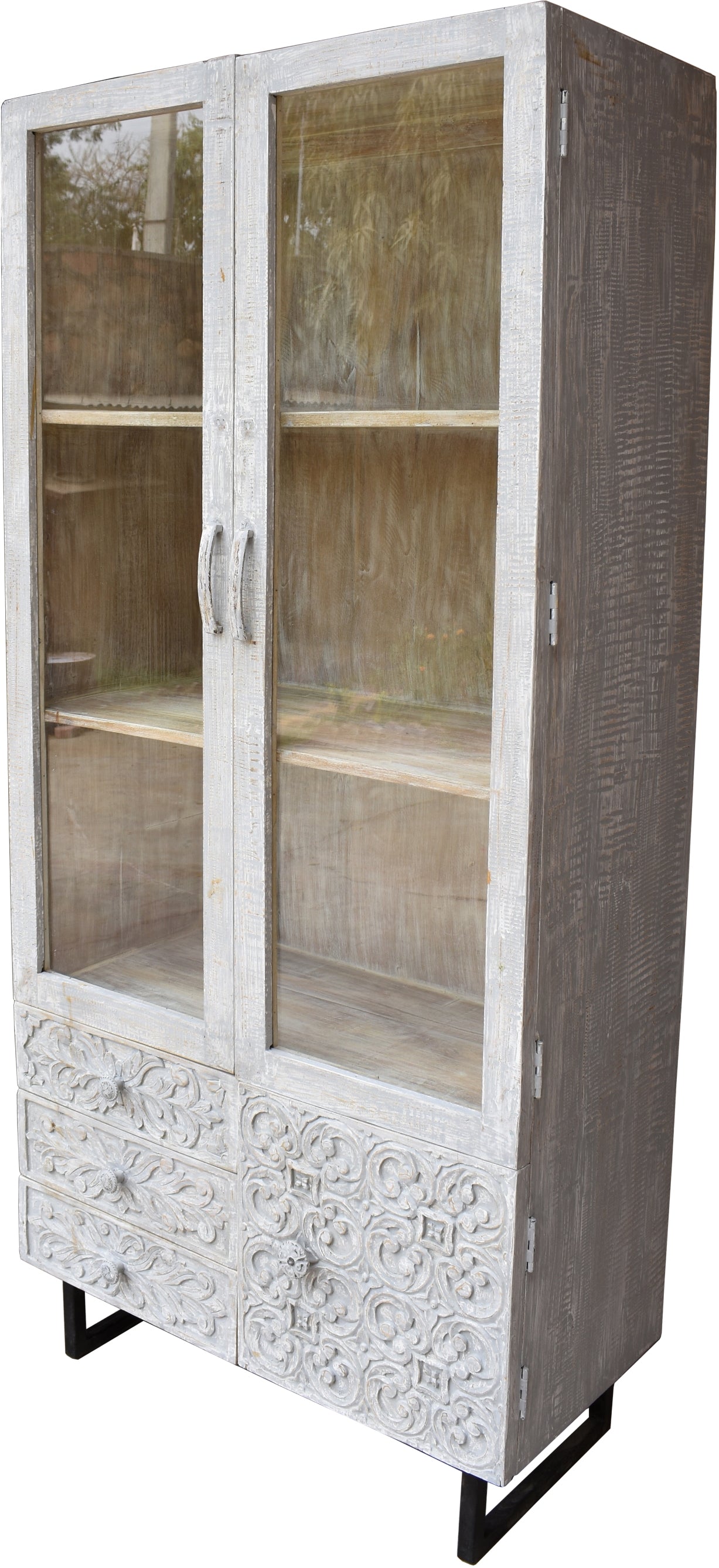 Gary Carved Bookcase