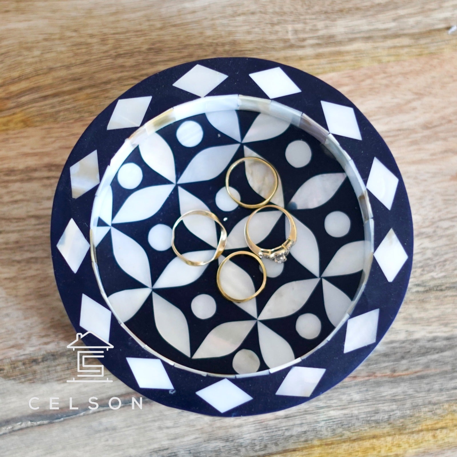 Simon Mother of Pearl Inlay Tray