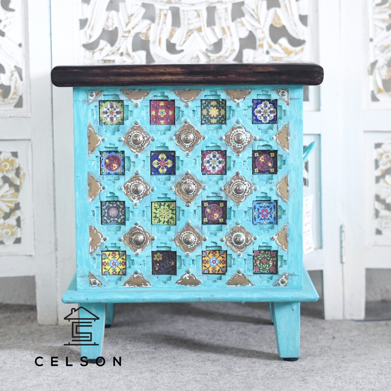 Margo Brass & Tile Trunk