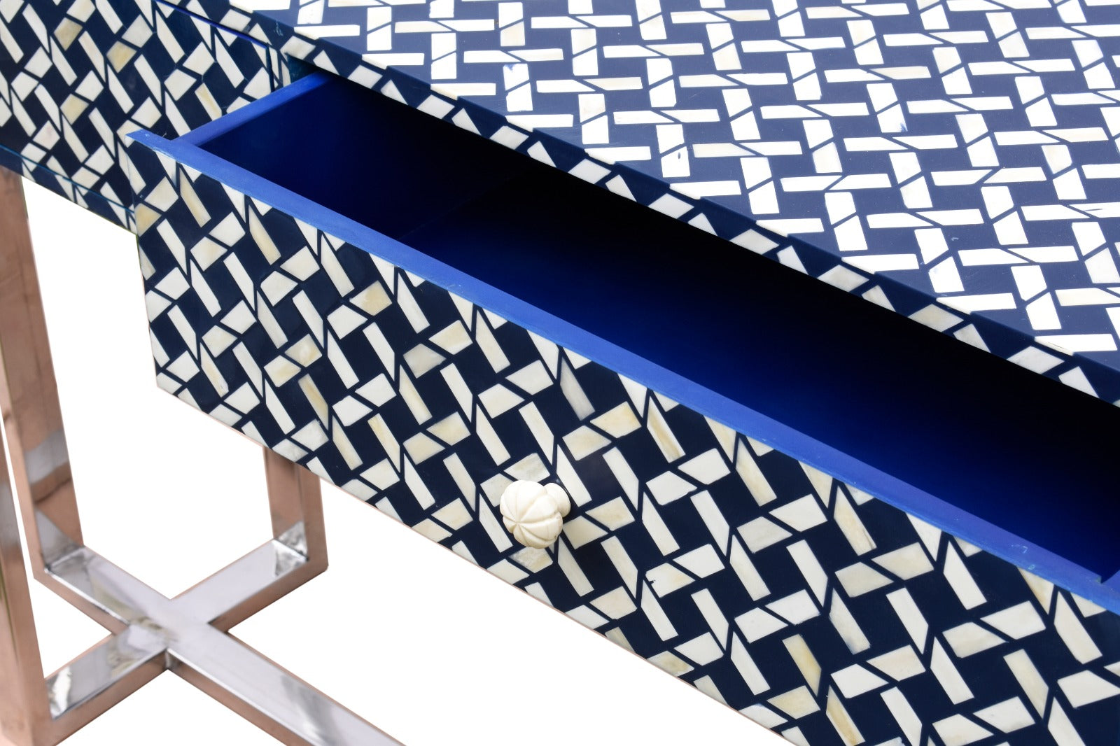 Eddie Bone Inlay Console Table