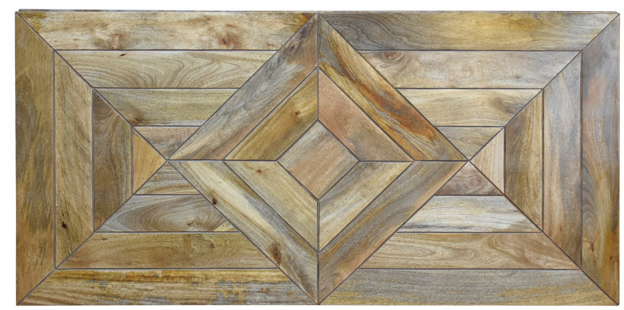 Bowie Hand Carved Wooden Dining Table