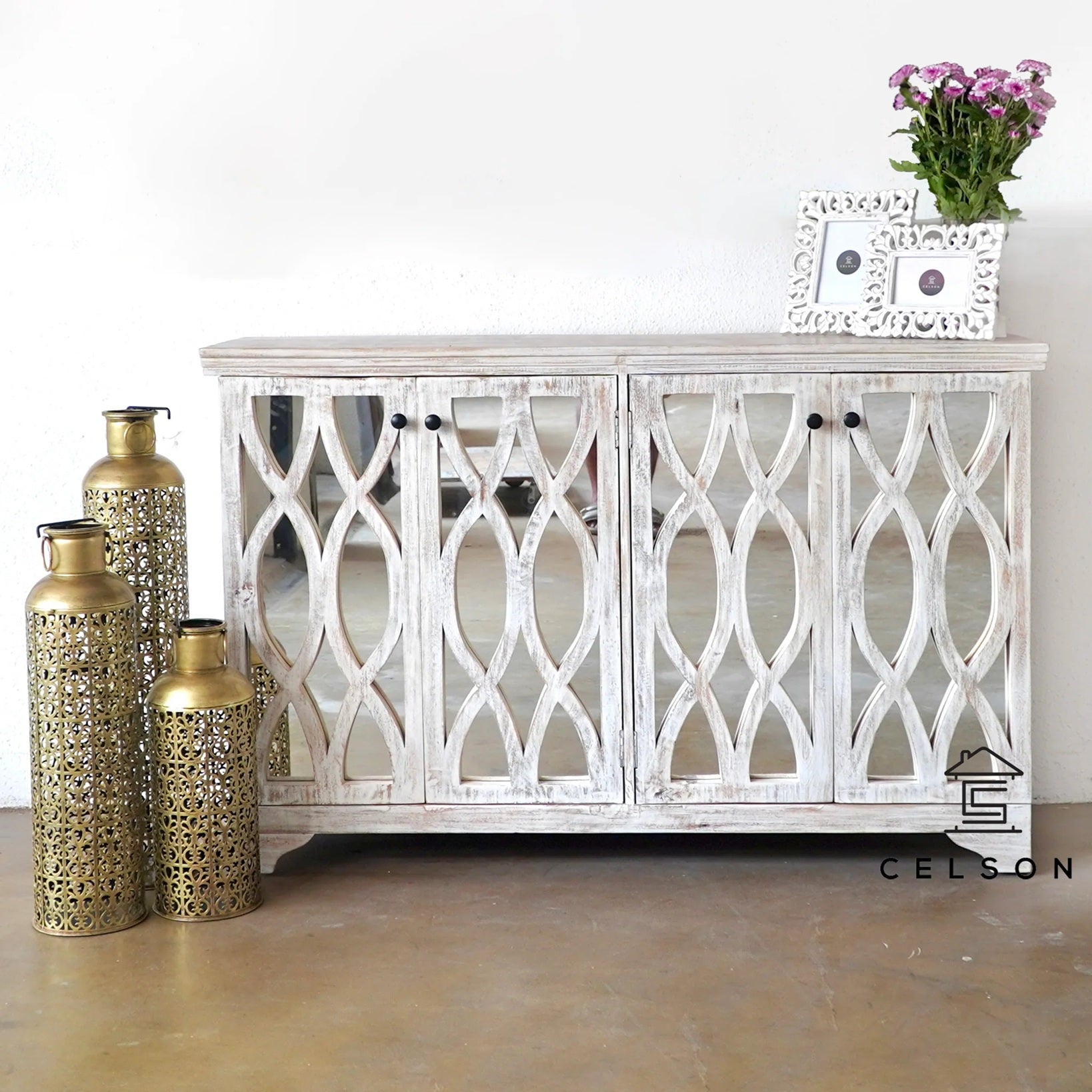 Oliver Hand Carved Sideboard