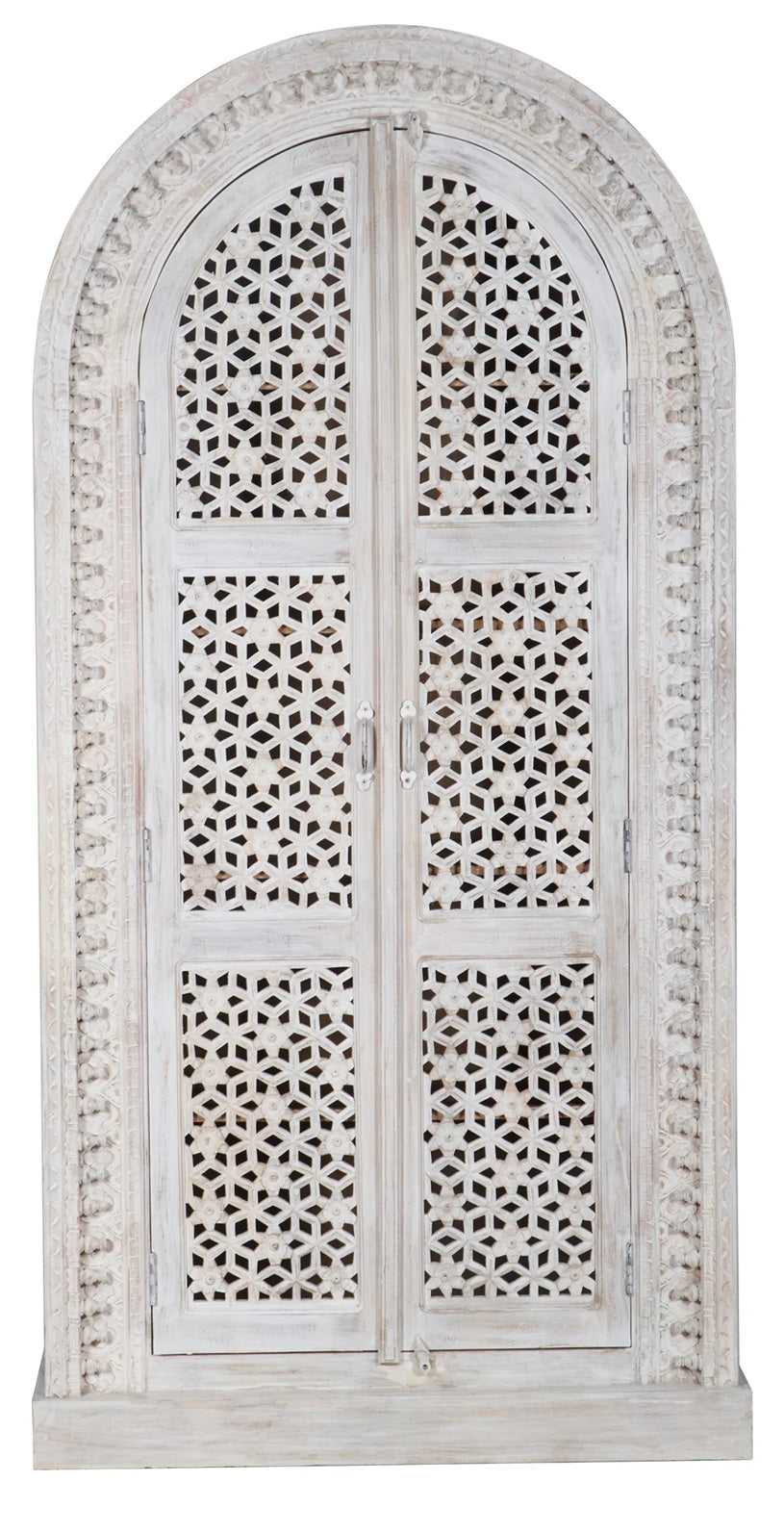 Anna Hand Carved Wooden Almirah