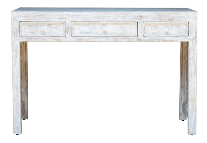 Haley Wooden Hand Carved Study Table