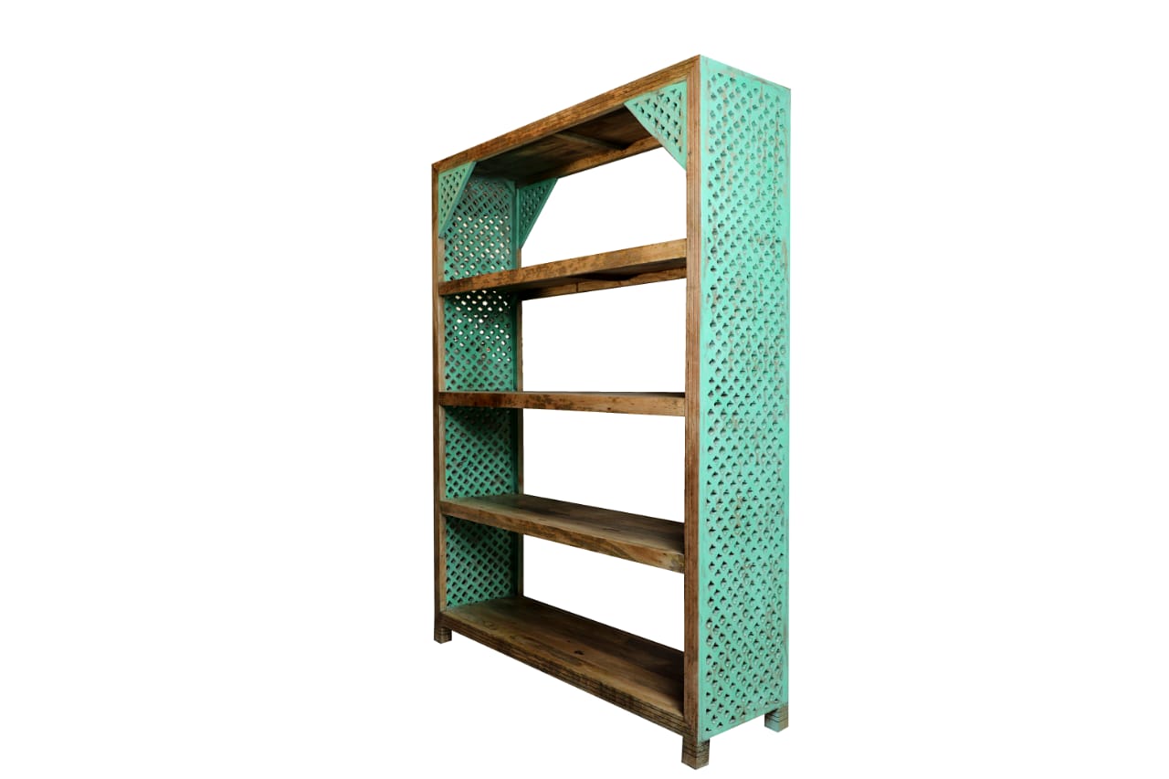 Ciba Carved Bookshelf