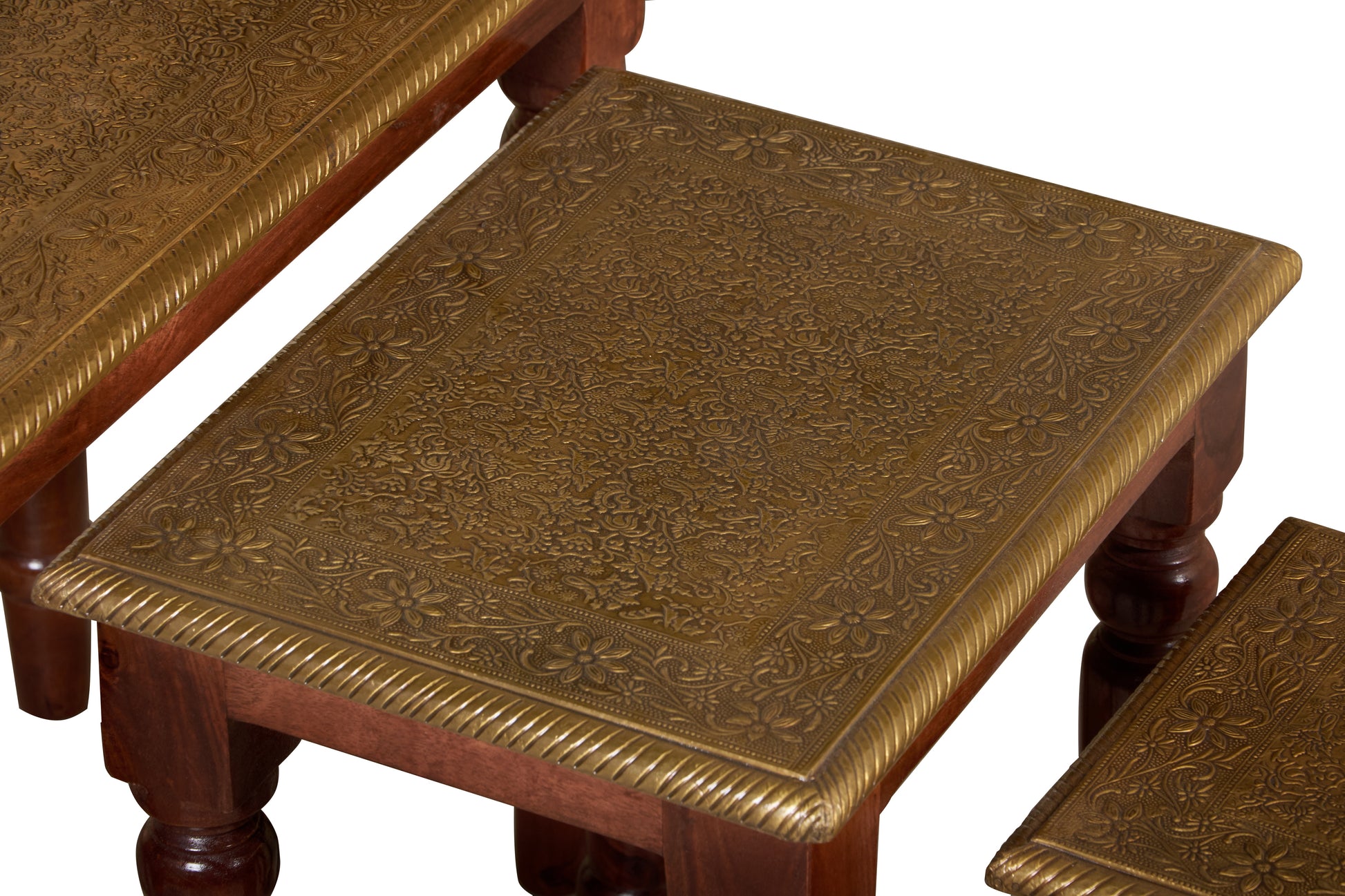 Cherry Wooden Nesting Table