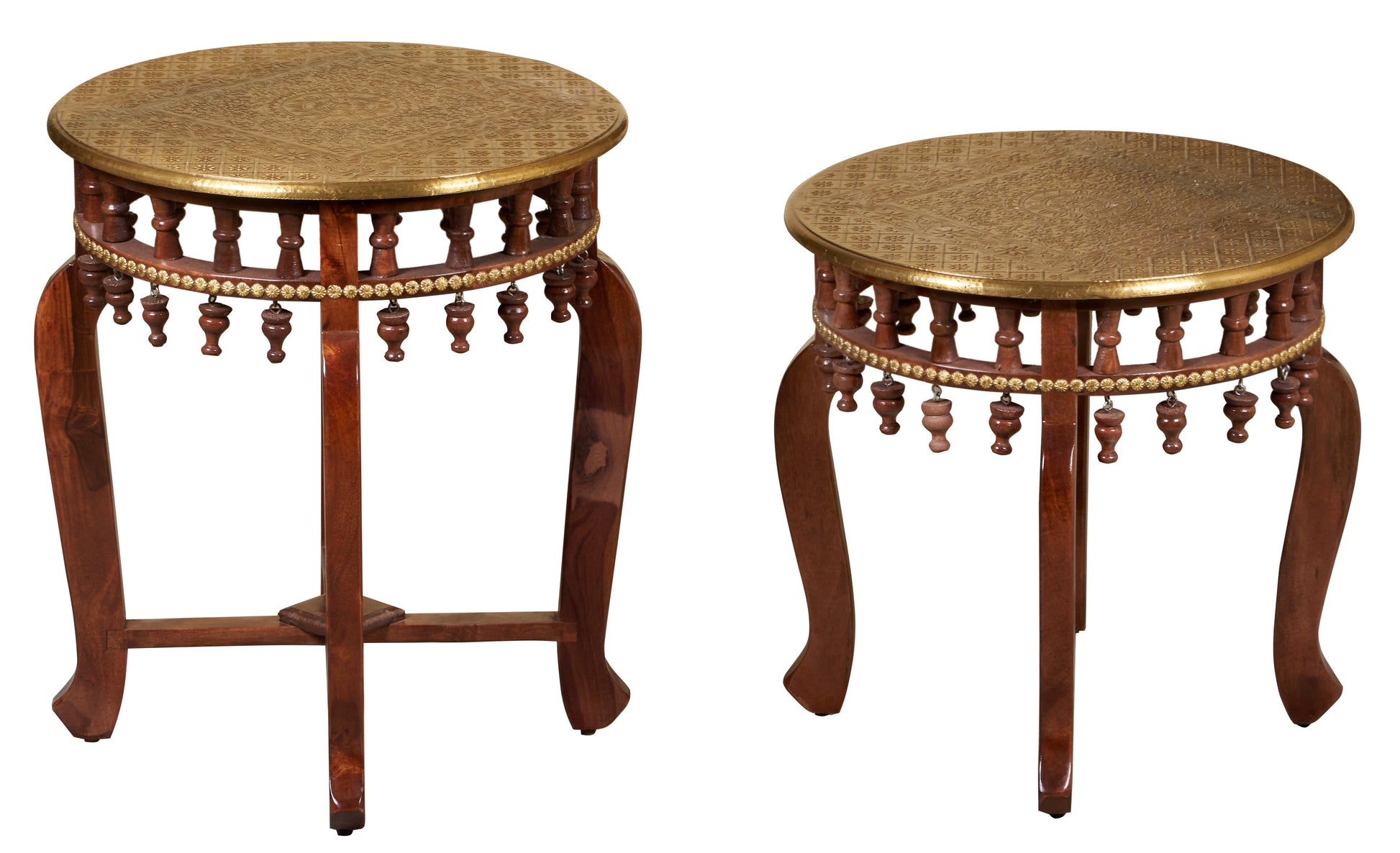 Steven Wooden Table Set/2