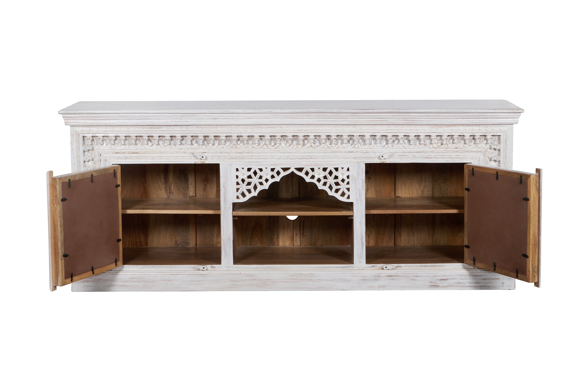 Anthony Hand Carved TV Cabinet