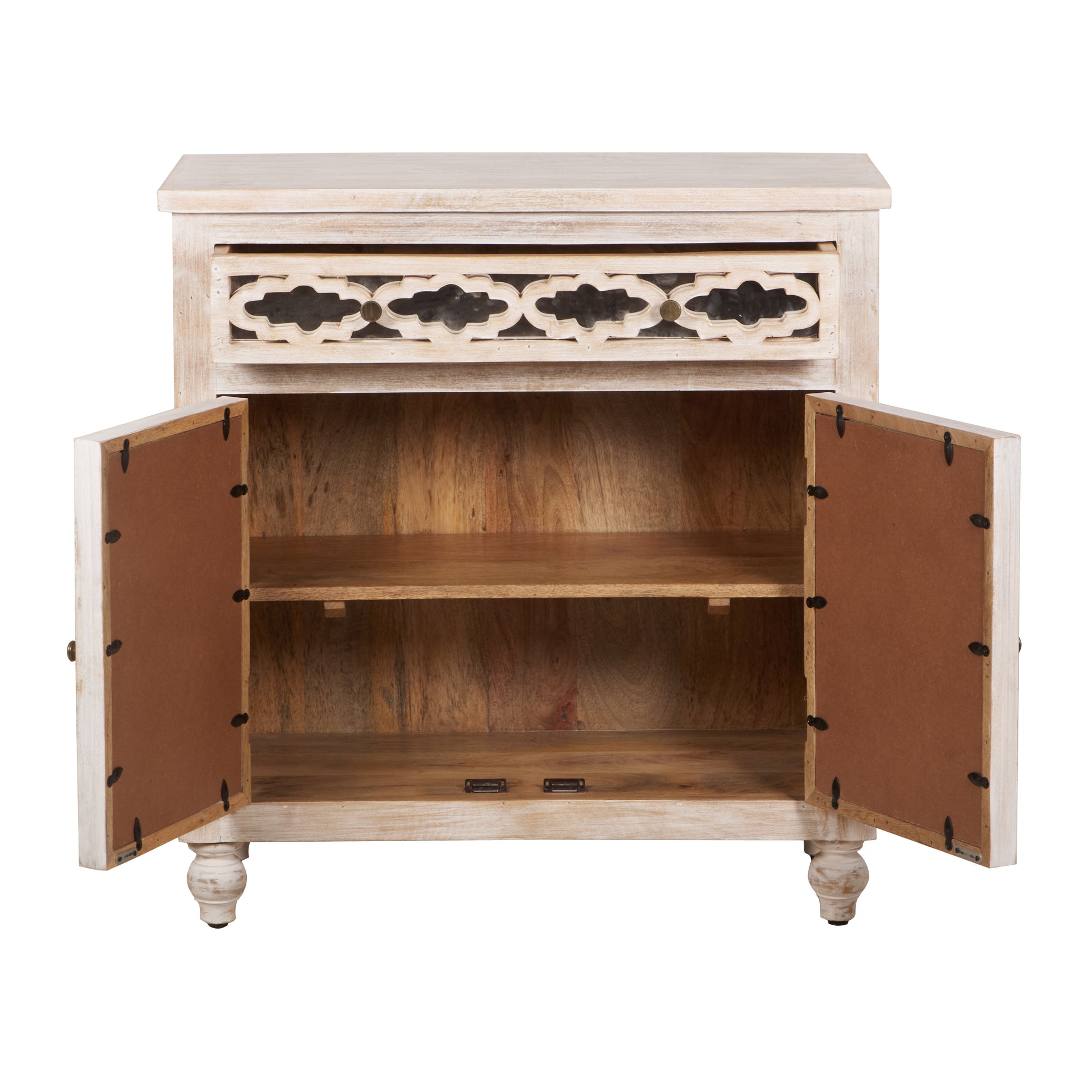 Azami Hand Carved Wooden Chest