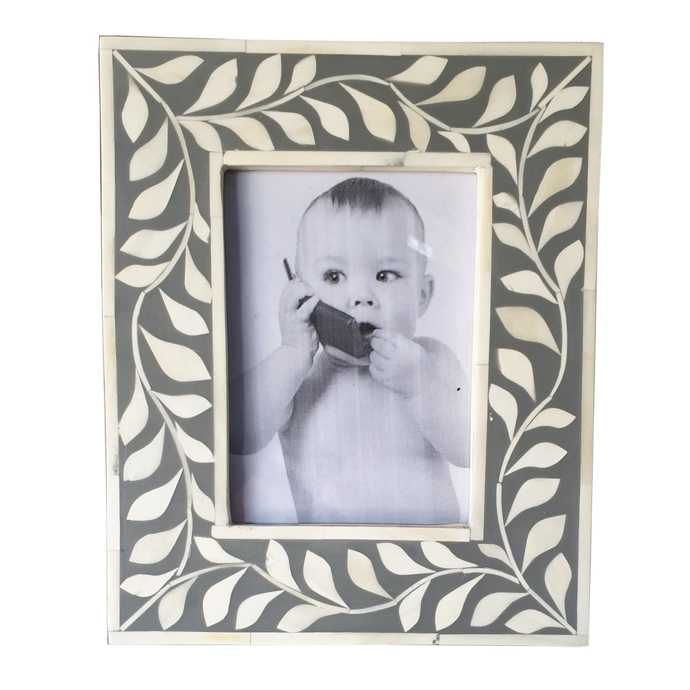 Penne Bone Inlay Photo Frame