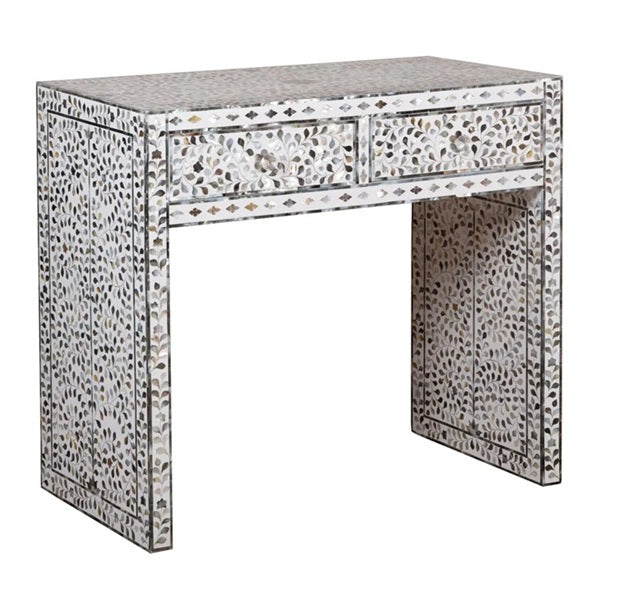 Audrey Mother of Pearl Inlay Console Table
