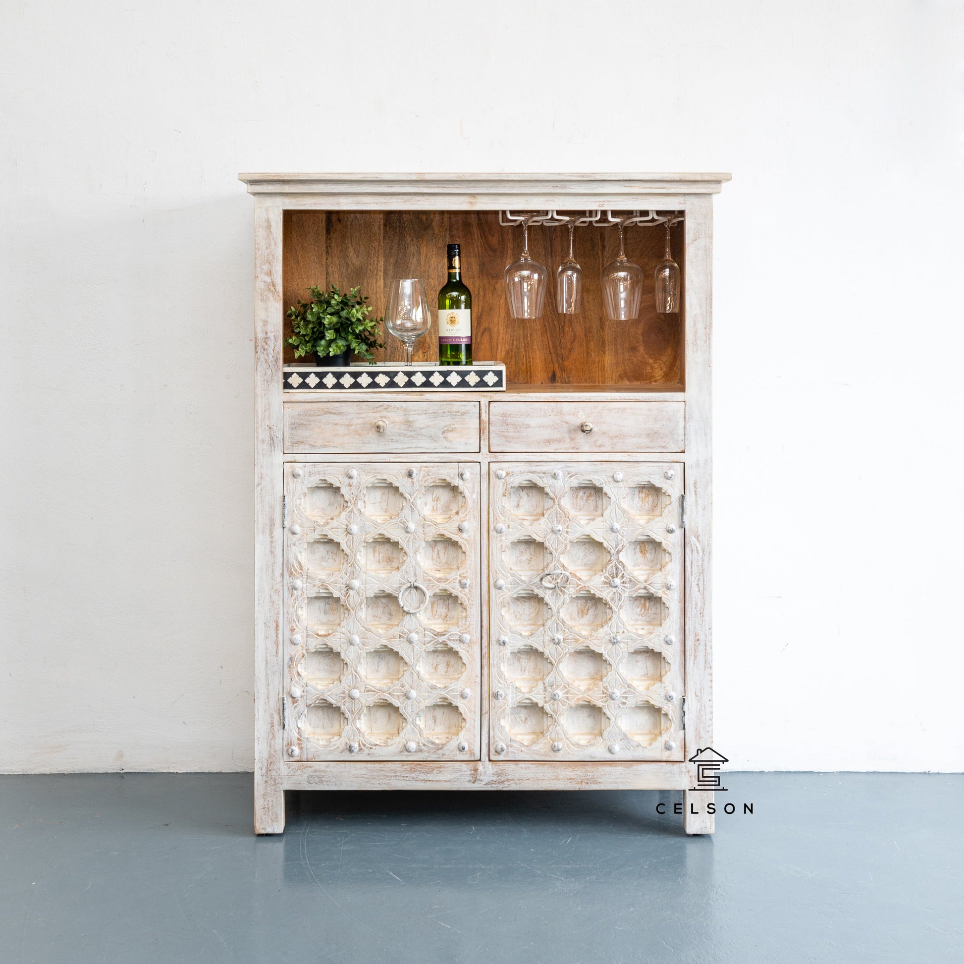 Sion Wooden Bar Counter