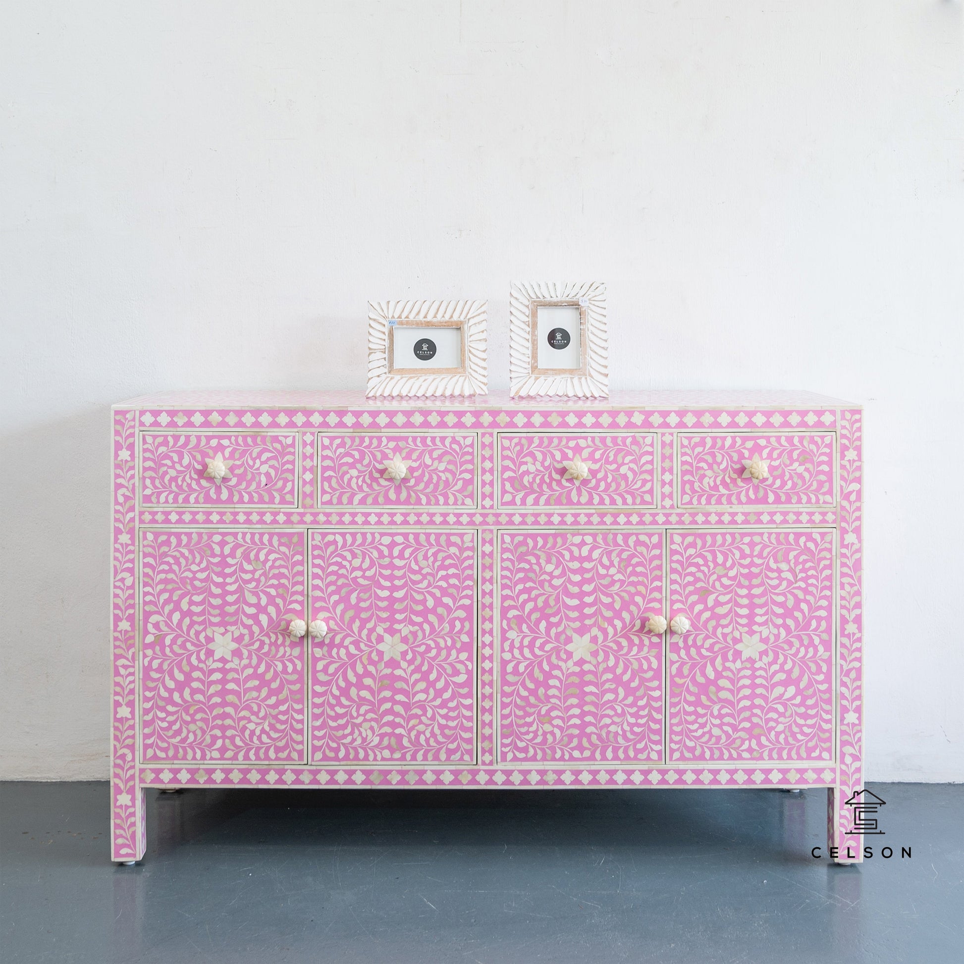 Shan Bone Inlay Sideboard