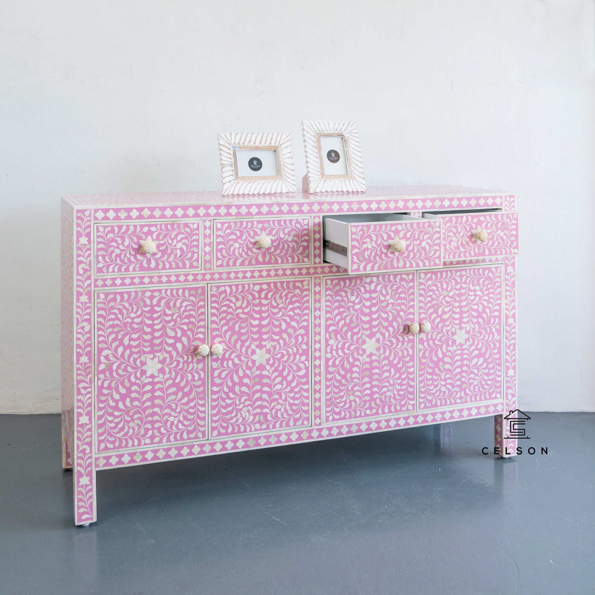 Shan Bone Inlay Sideboard