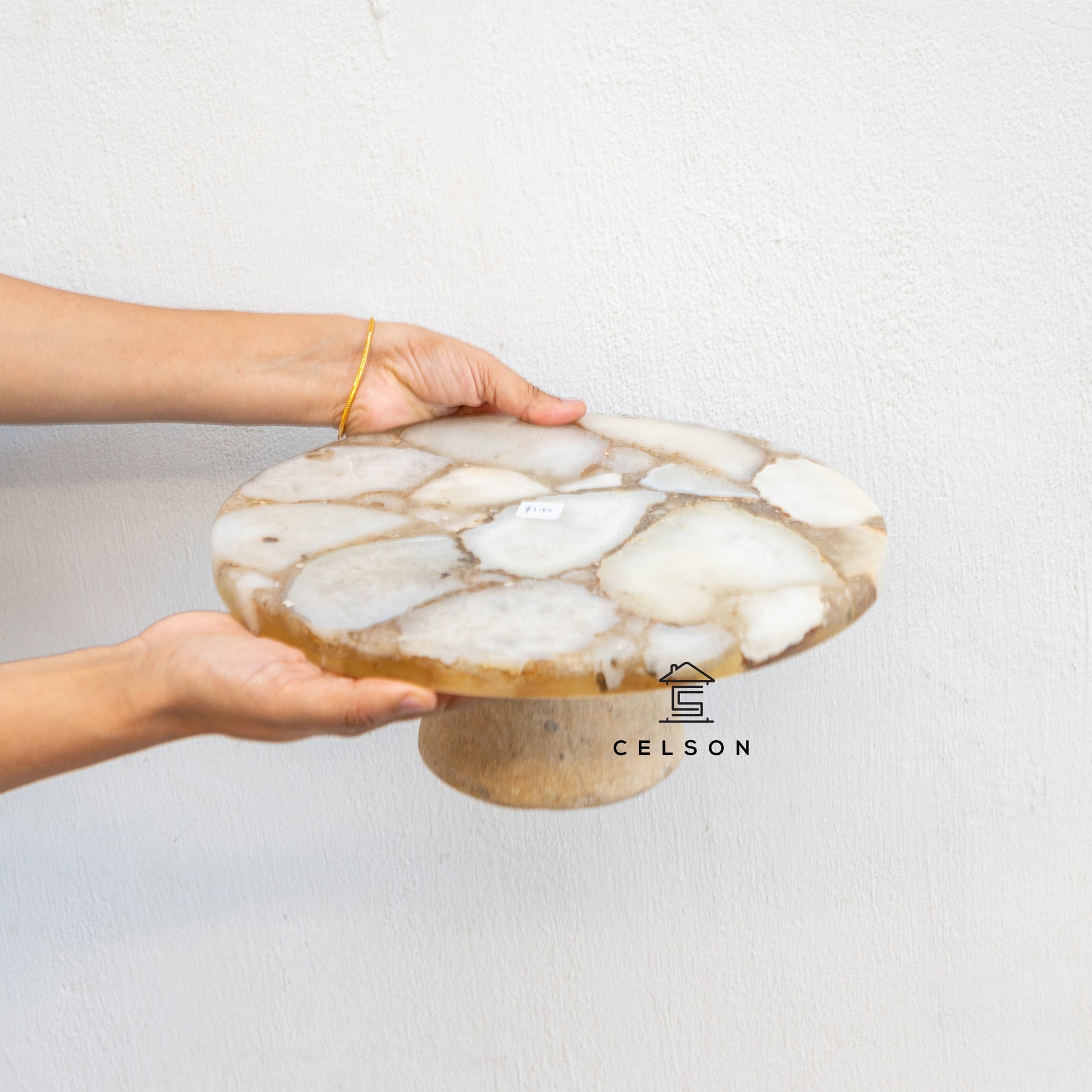 Agate Cake Stand