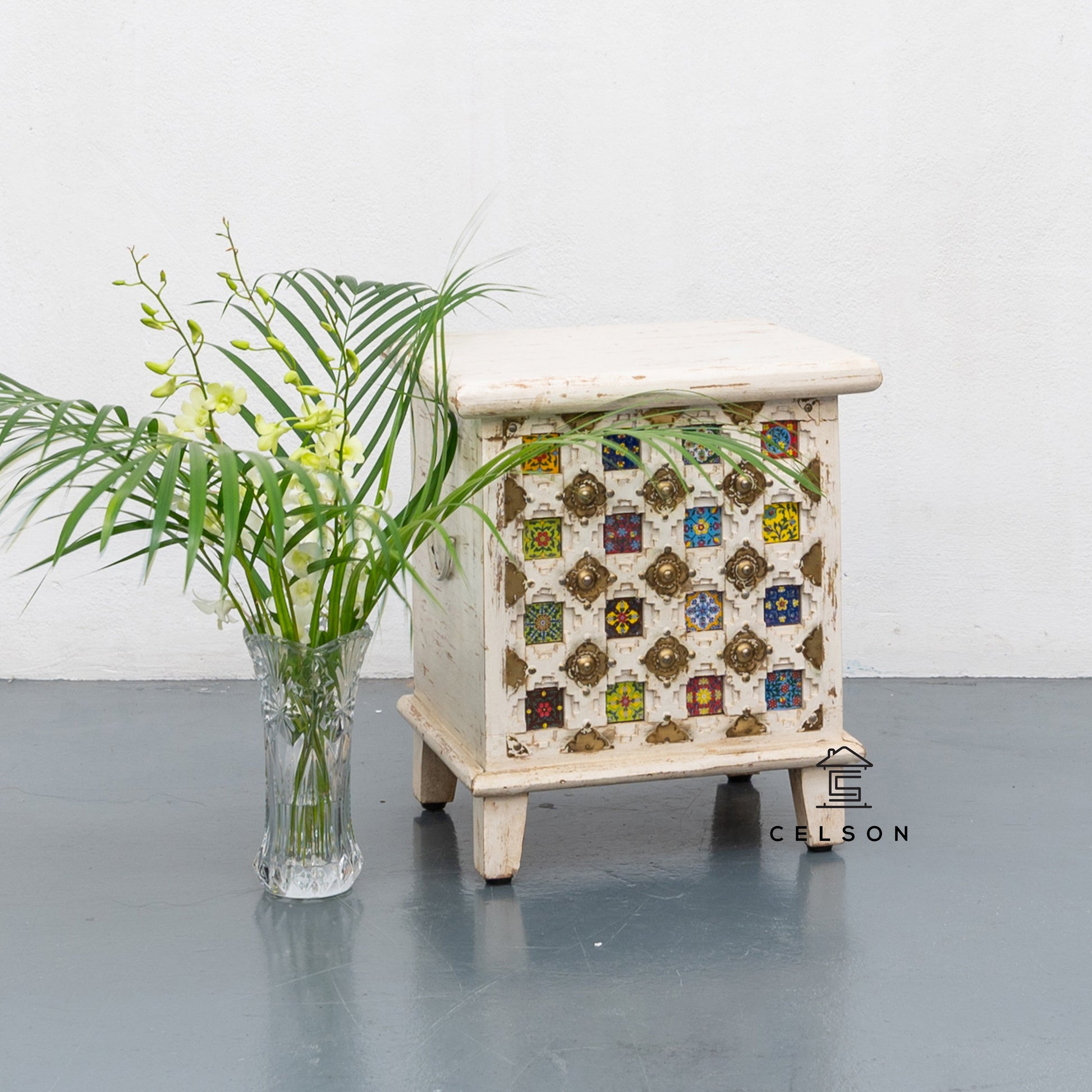 Margo Brass & Tile Trunk