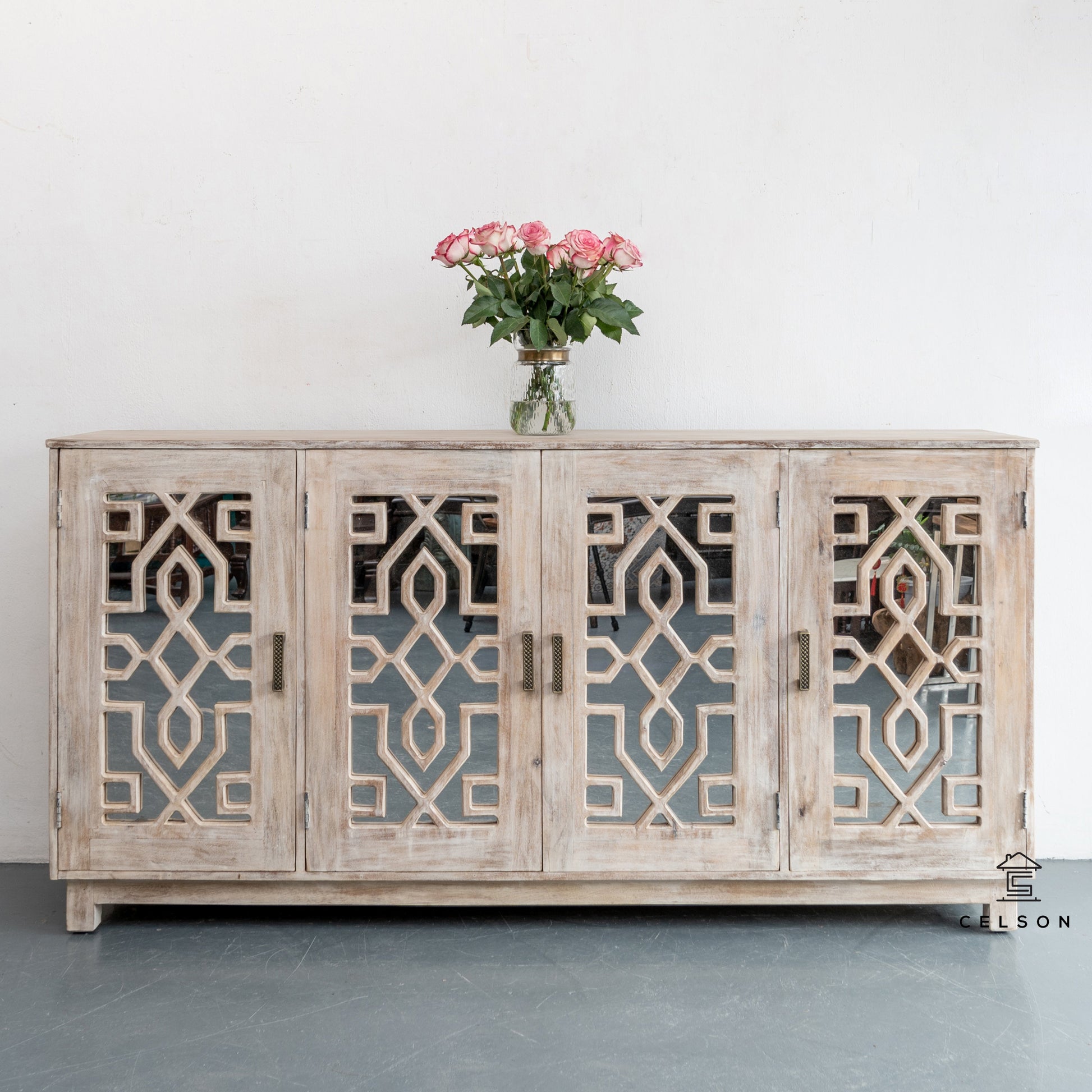 Anna Hand Carved Sideboard