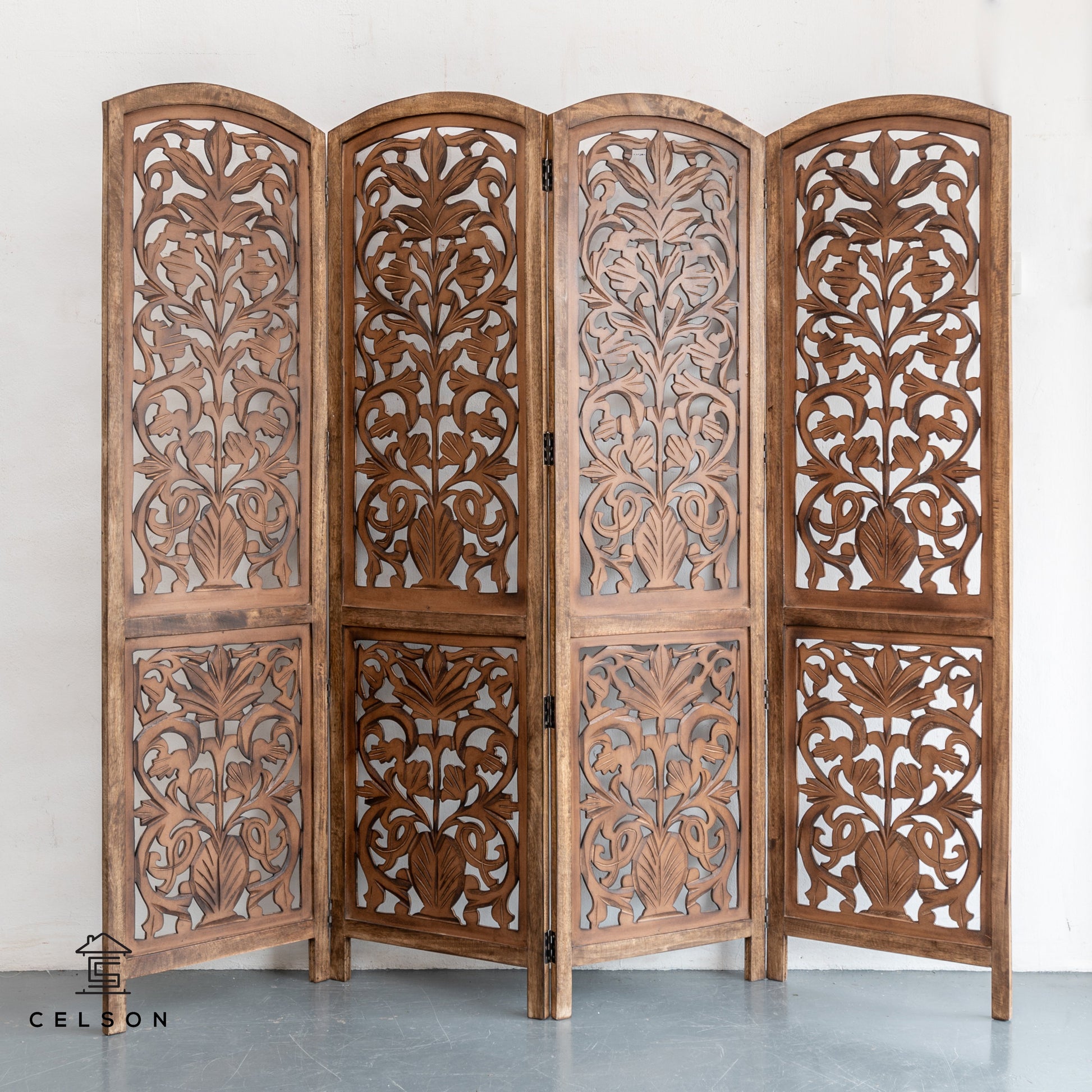 Bob Carved Room Divider