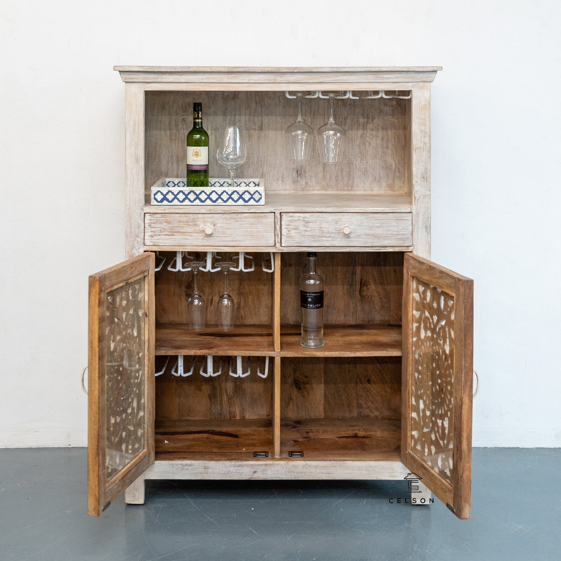 Emery Wooden Bar Counter