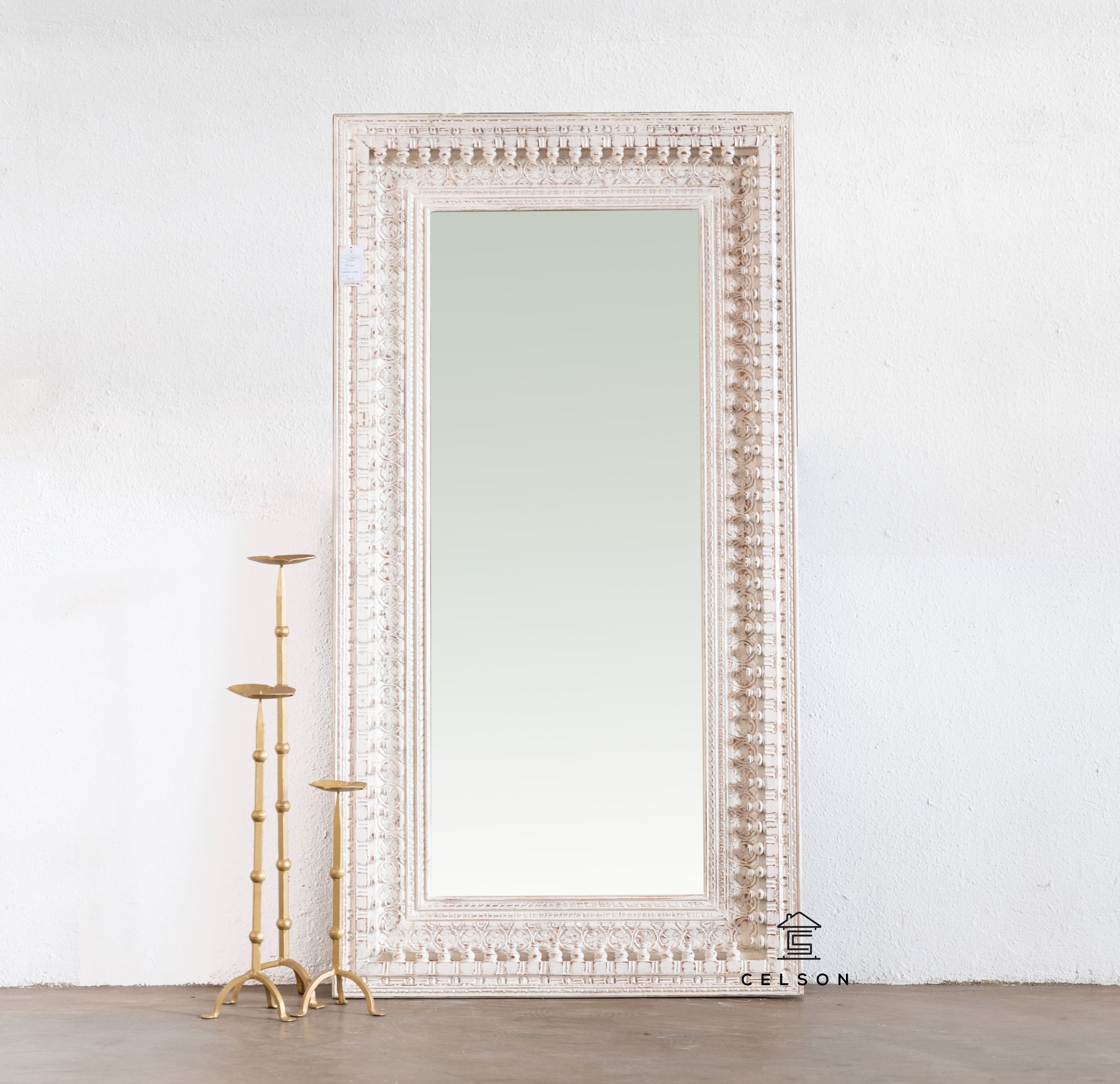 Thormi Hand Carved Mirror