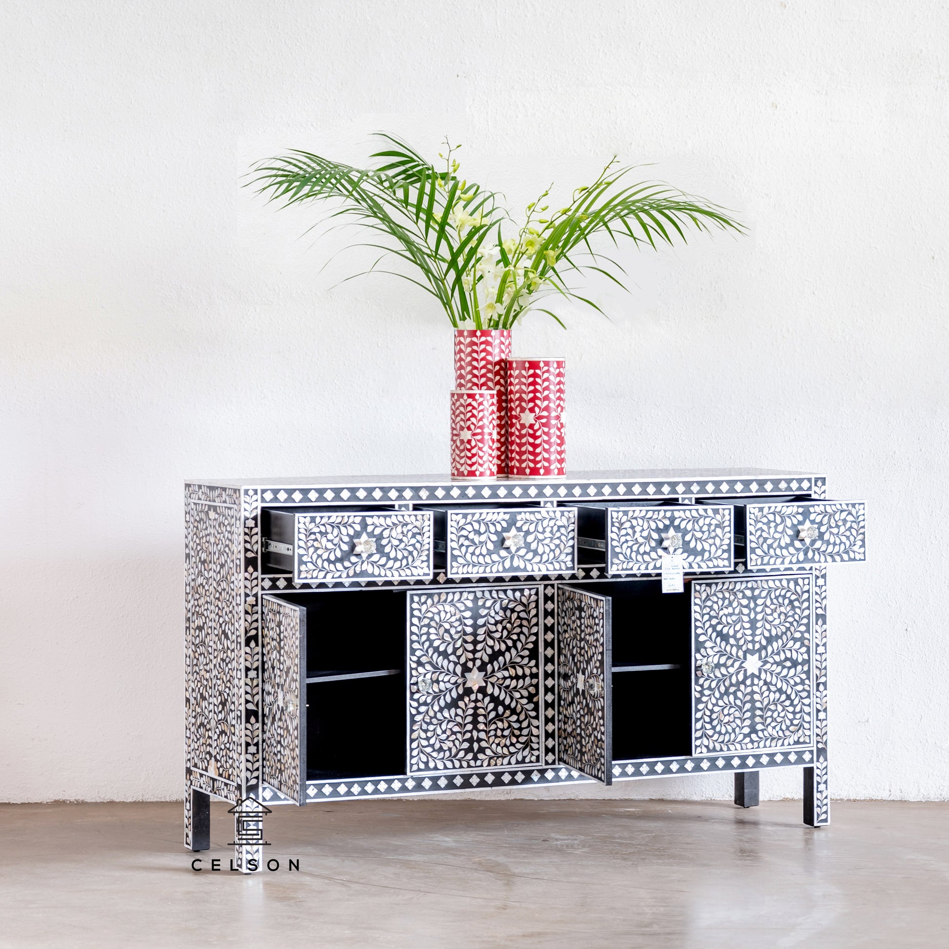 Samma Mother of Pearl Inlay Sideboard