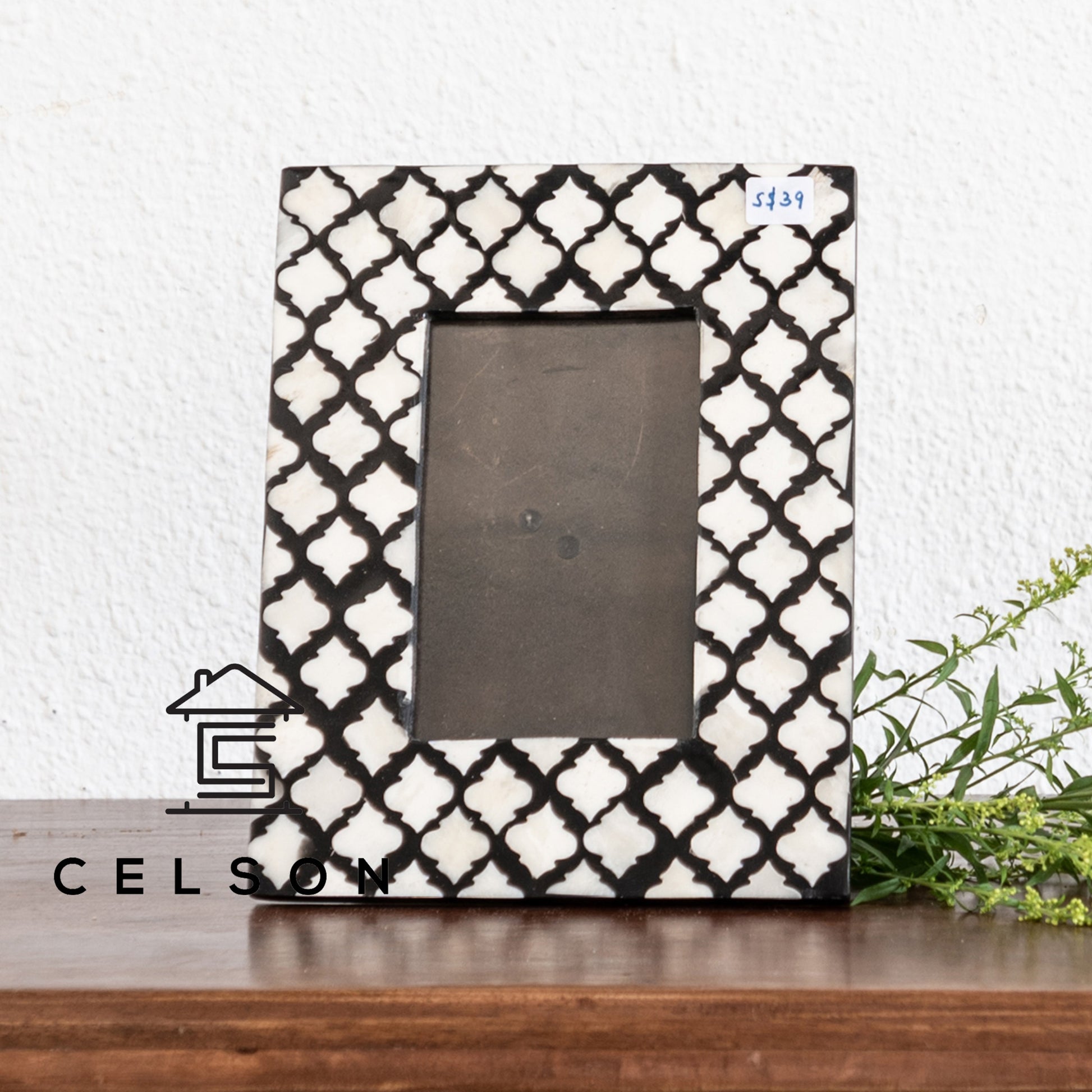 Zoe Bone Inlay Photo Frame