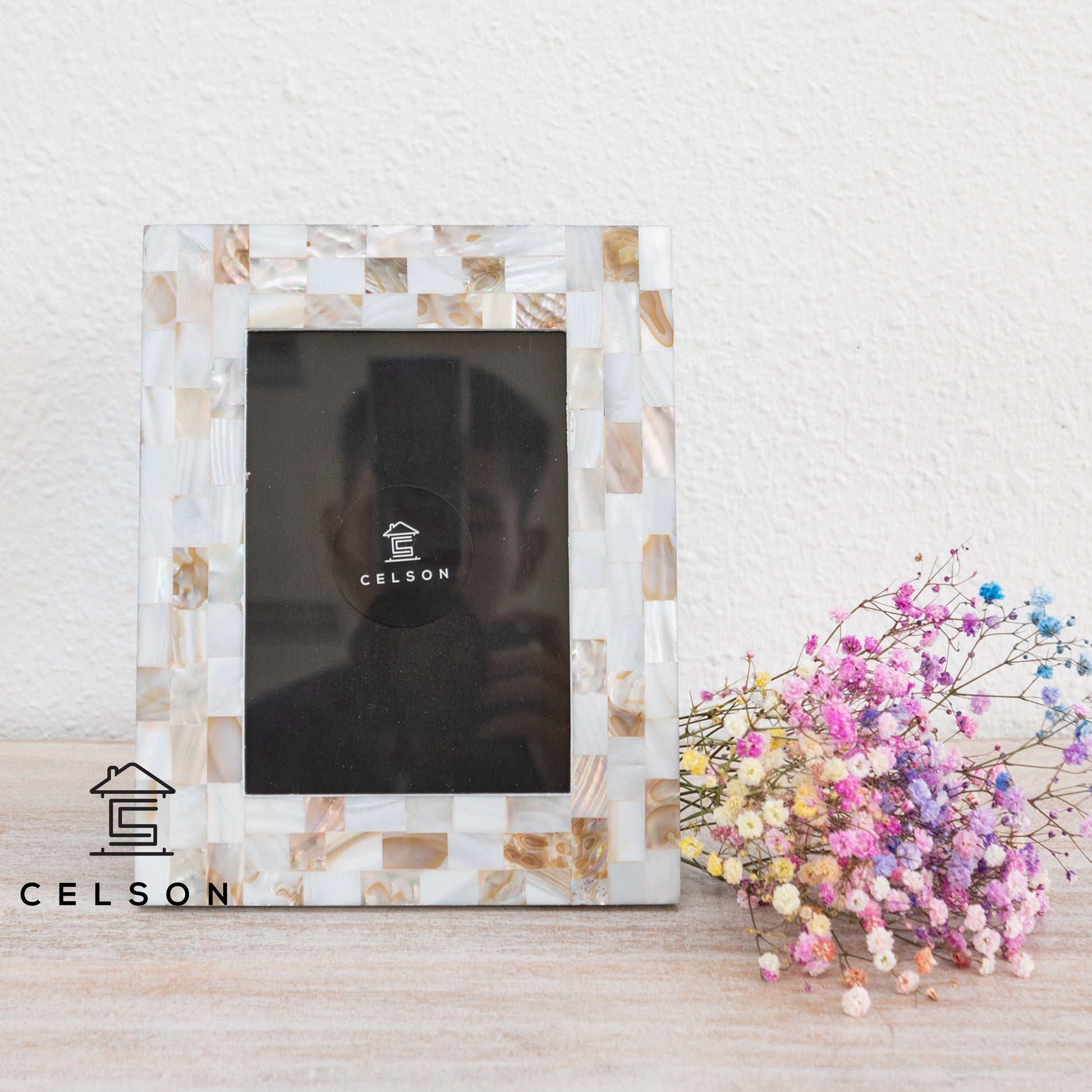 Remy Mother of Pearl Inlay Photo Frame