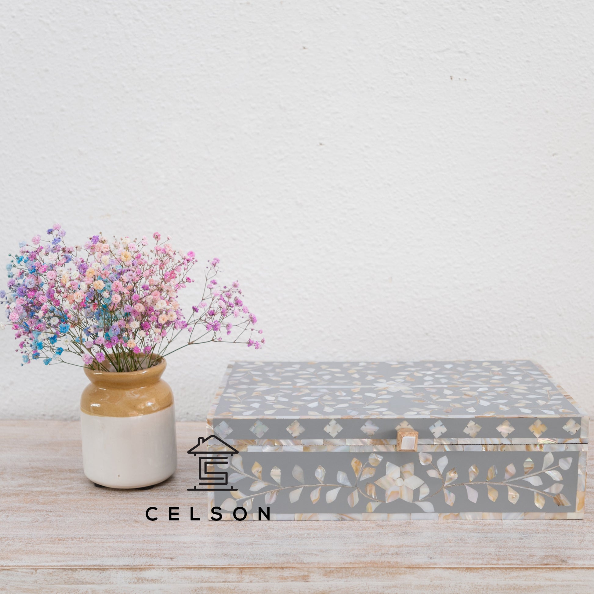 Jai Mother of Pearl Inlay Box