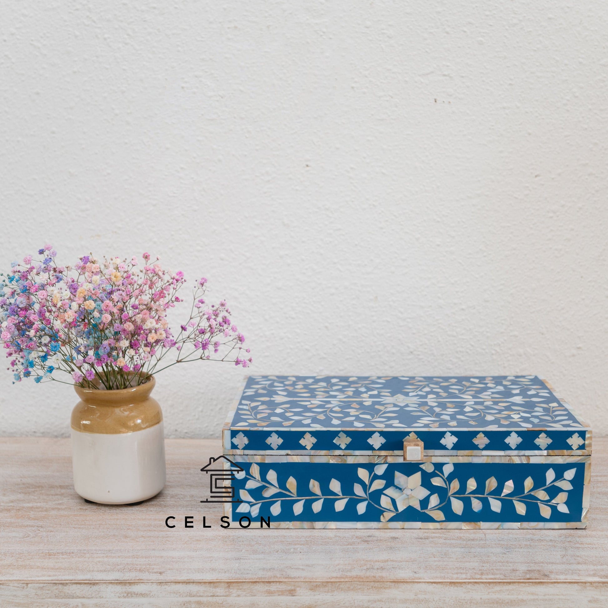 Penne Mother of Pearl Inlay Box