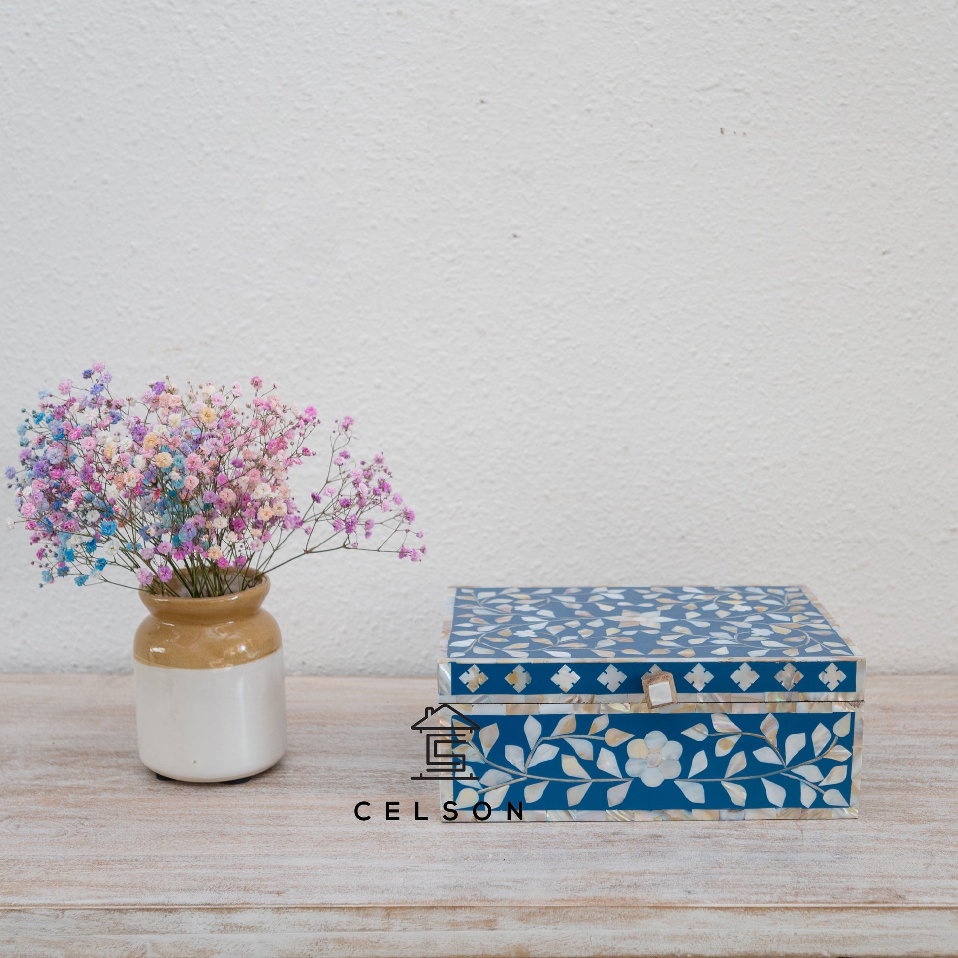 Penne Mother of Pearl Inlay Box