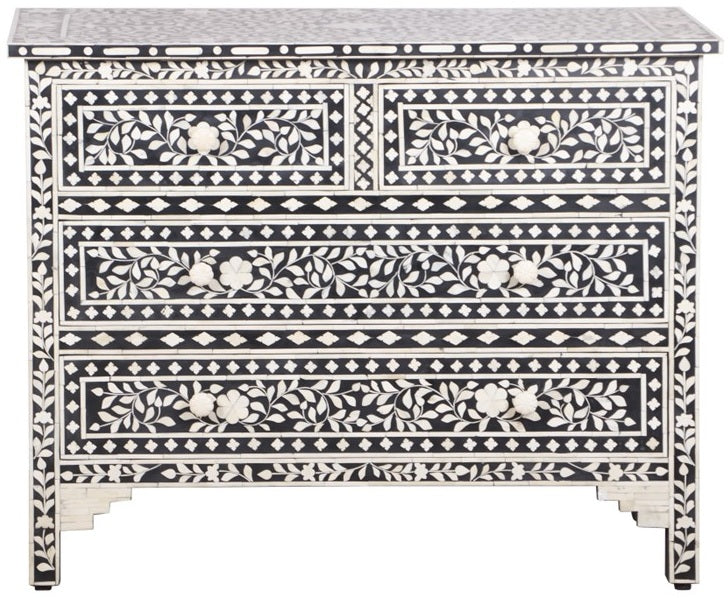 Eva Bone Inlay Chest of drawer