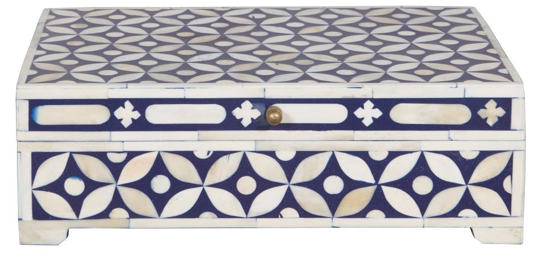 Kelly Bone Inlay Jewelry Box