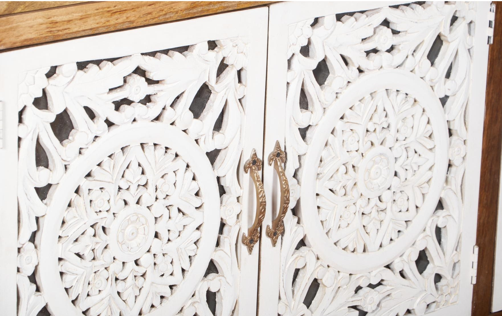 Peter Hand Carved Wooden Buffet