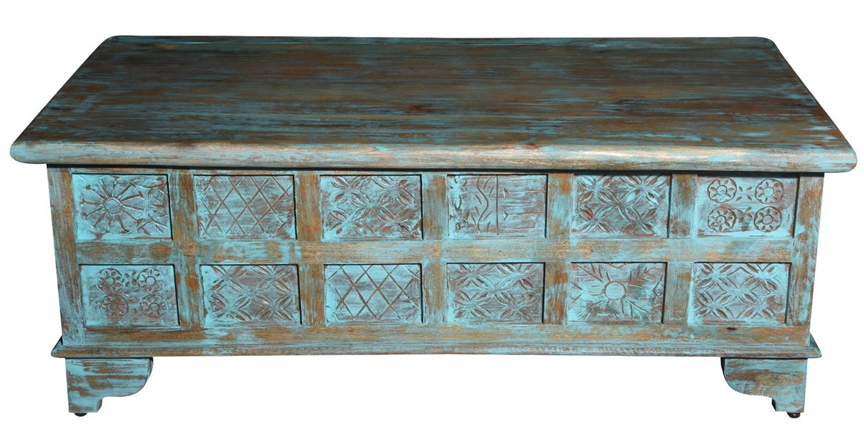 Bialik Carved Storage Trunk