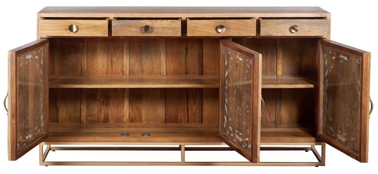 Peter Hand Carved Wooden Buffet