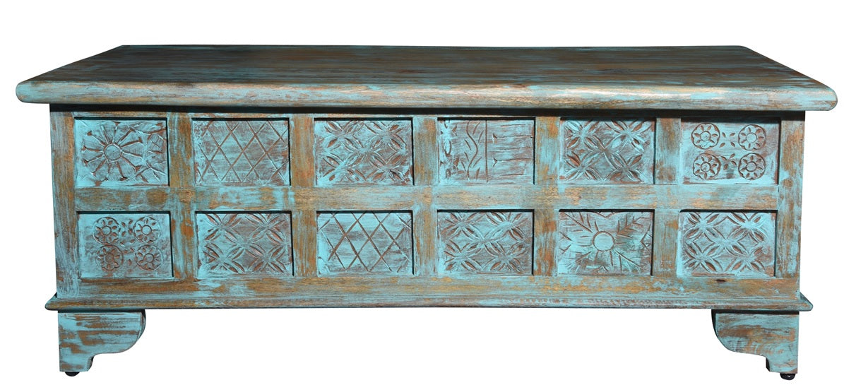 Bialik Carved Storage Trunk