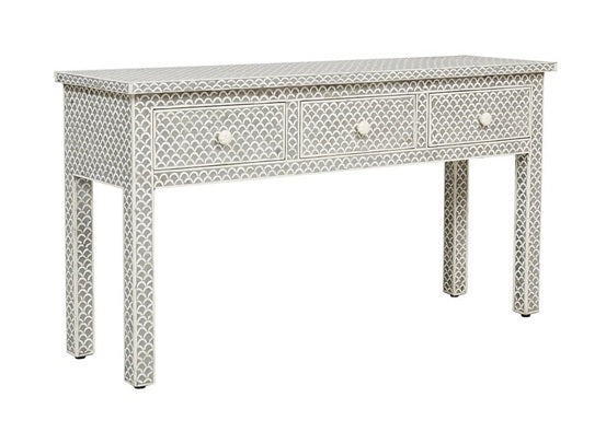 Sebba Bone Inlay Console Table