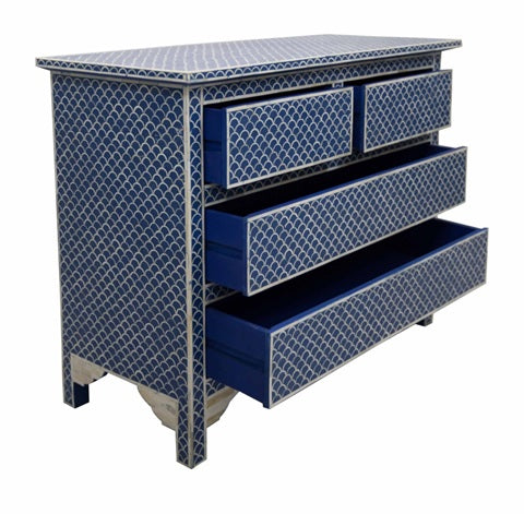 Martin Bone Inlay Chest of Drawer