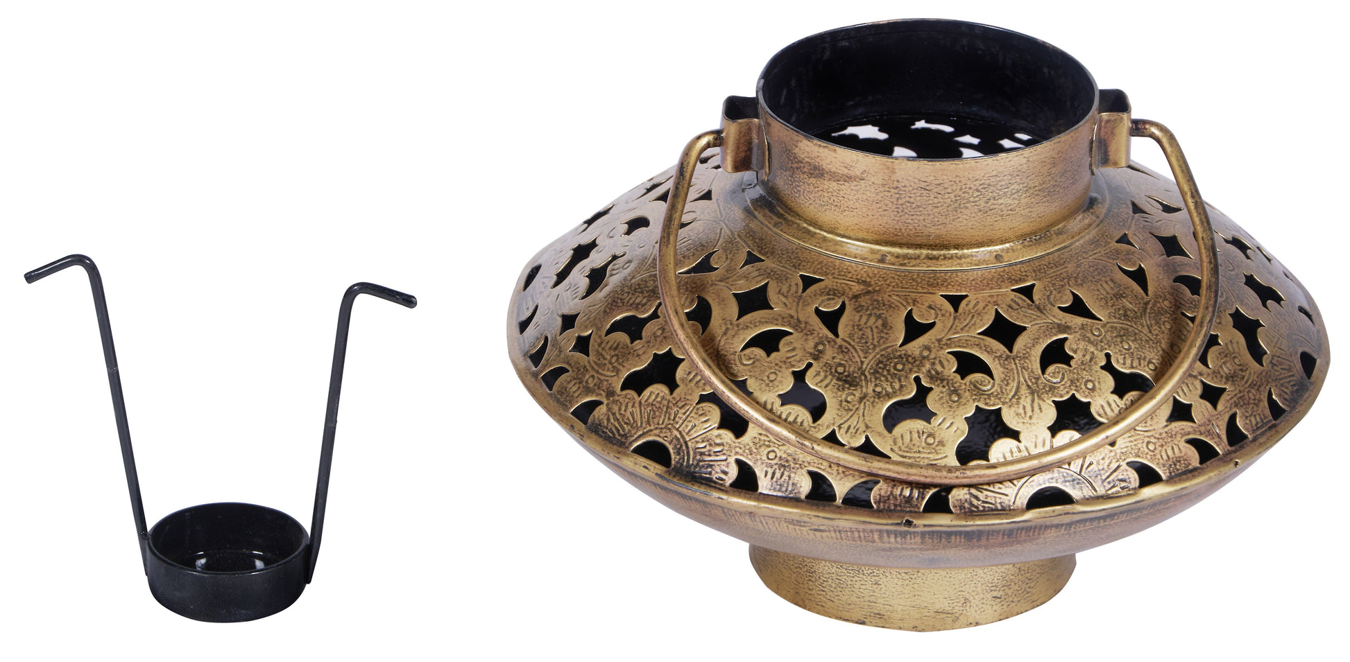 Sohni Antique Brass Lantern