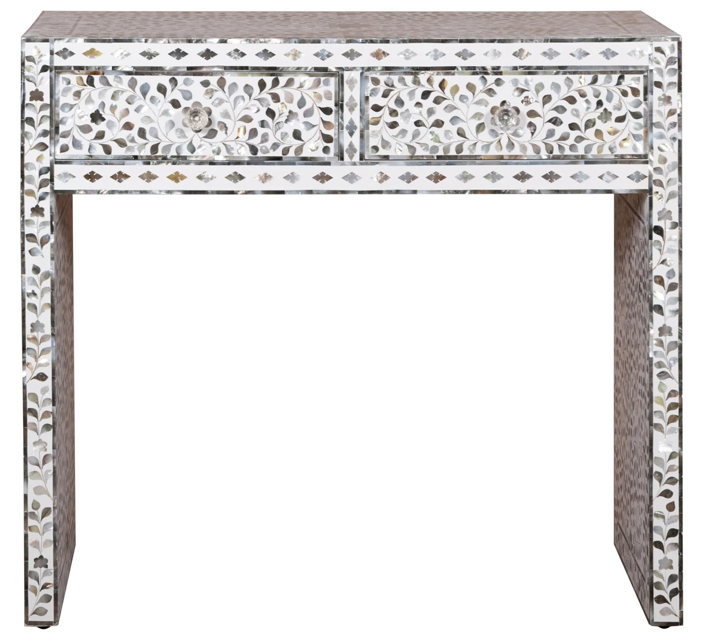 Audrey Mother of Pearl Inlay Console Table