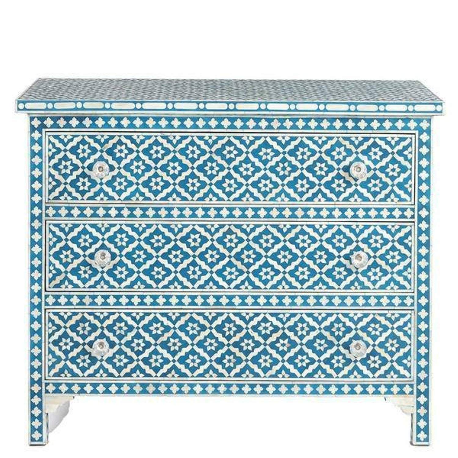 Otto Bone Inlay Chest of Drawer