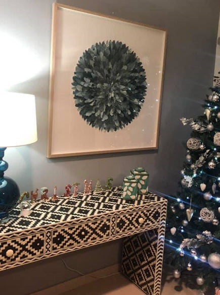 Kylie Bone Inlay Console Table