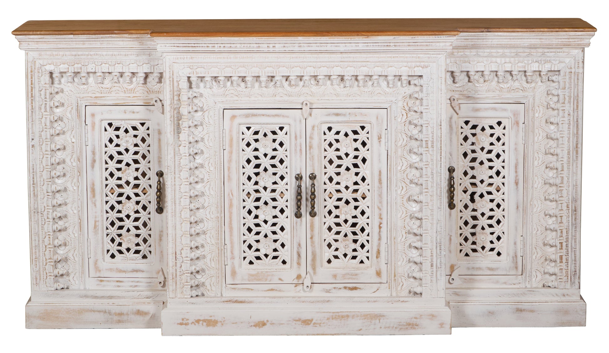 Peter Carved Wooden Buffet