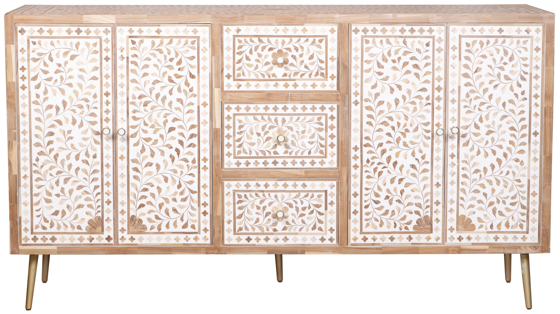 Ummaro Handcarved Wooden Sideboard