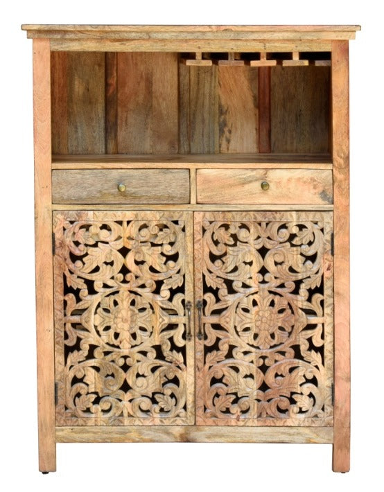 Margo Wooden Bar Counter