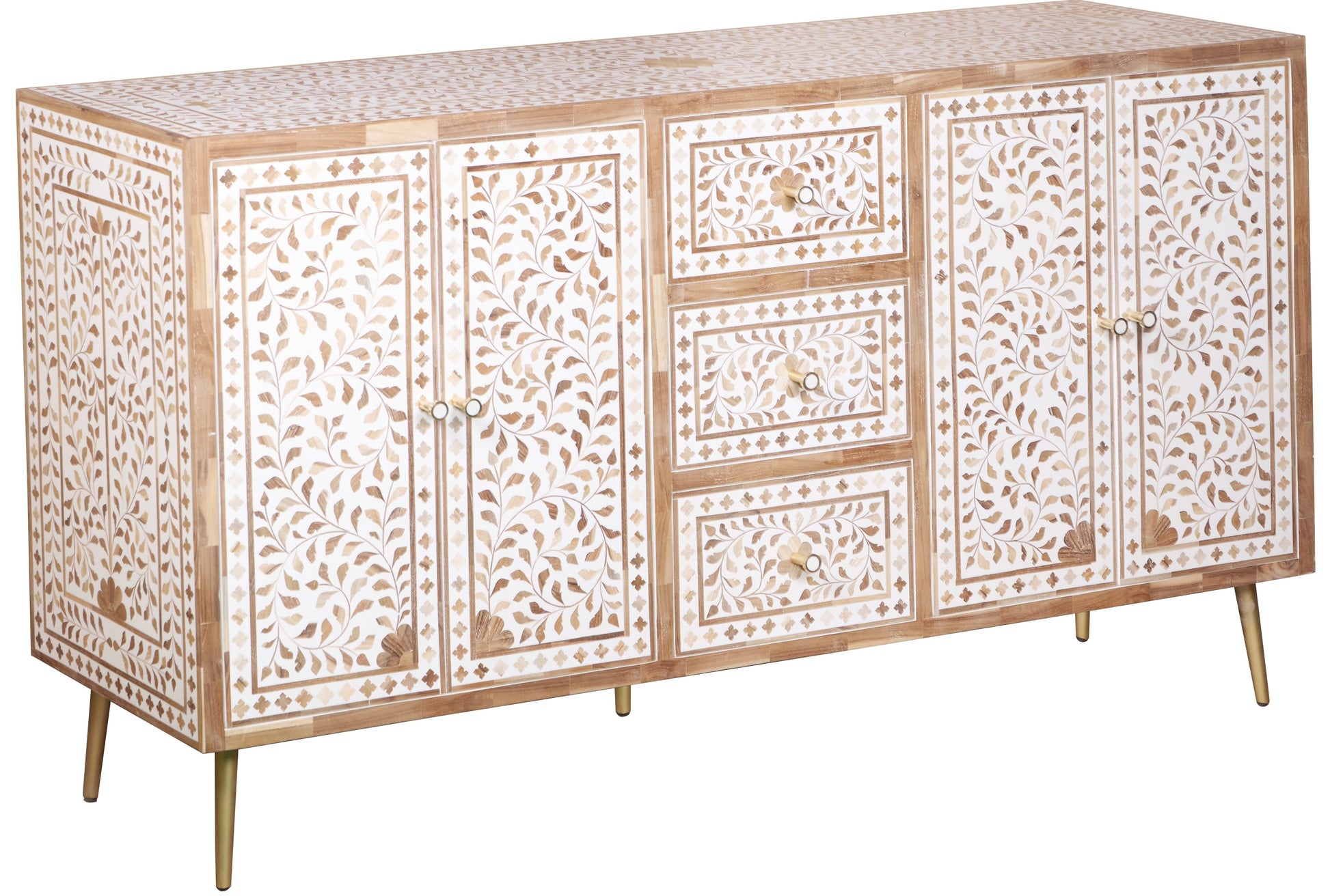 Ummaro Handcarved Wooden Sideboard