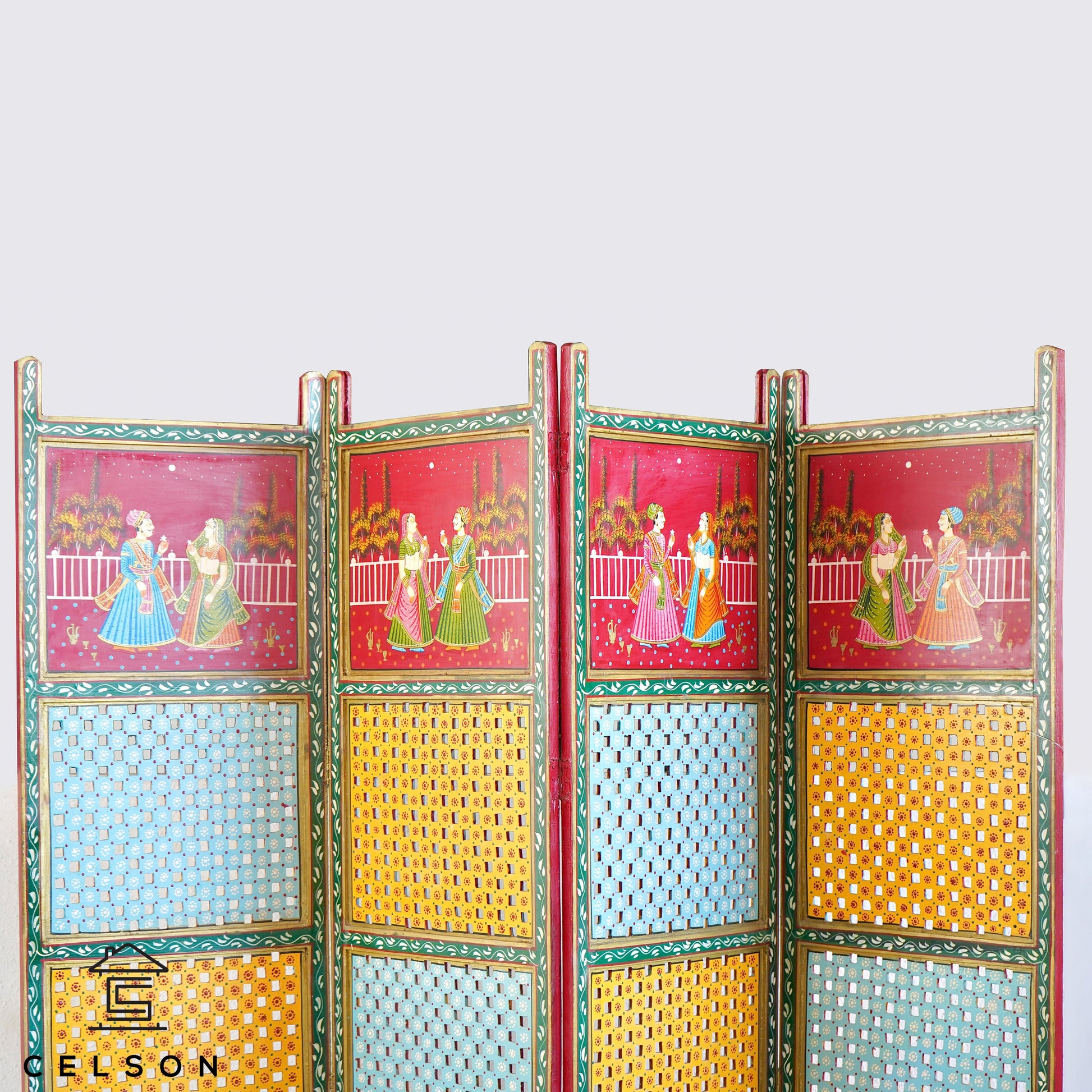 Sabaya Carved Room Divider