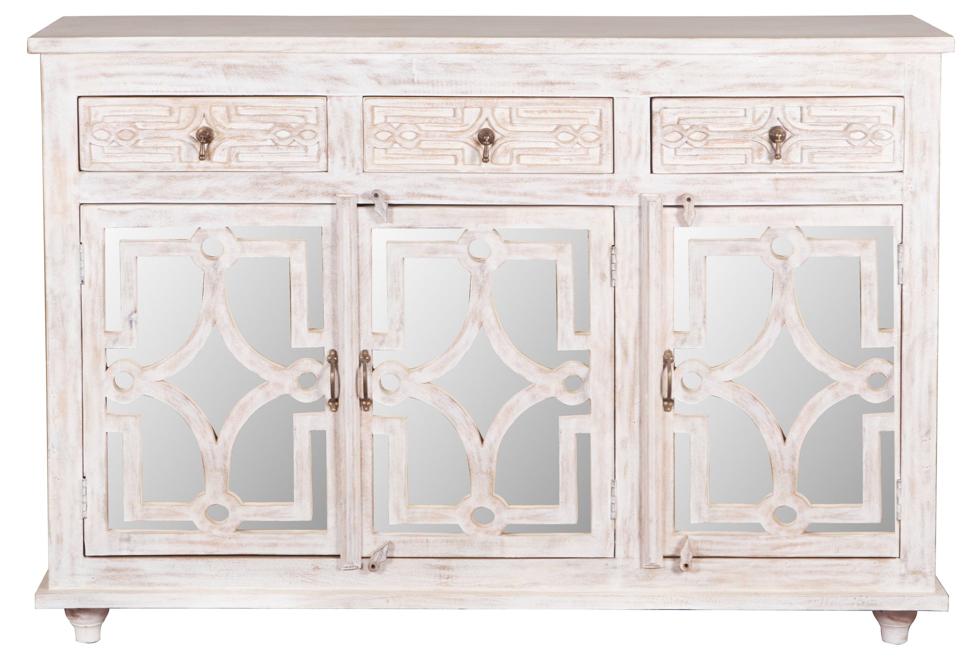 Thomas Carved Wooden SideBoard