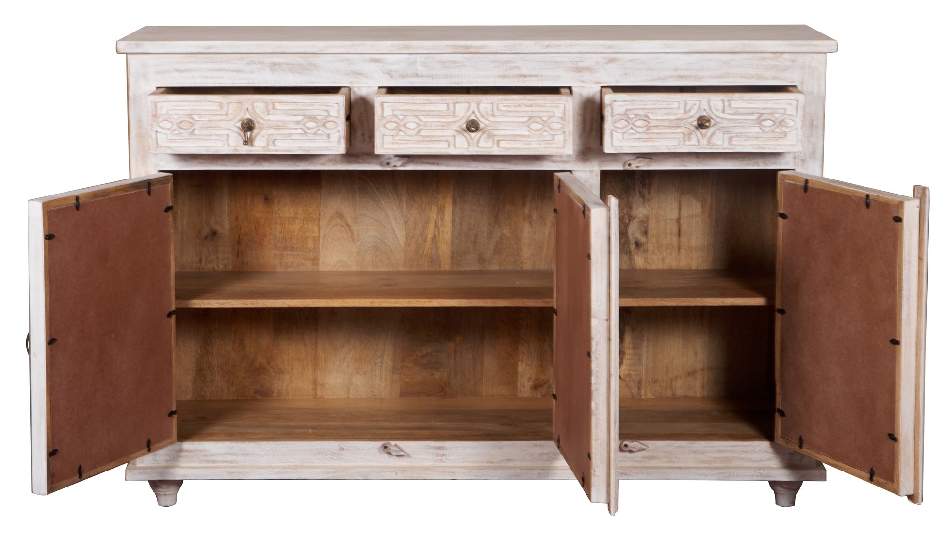 Thomas Carved Wooden SideBoard